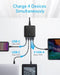 EAN 0194644085919 - Anker 543 Powerport Atom III Universal Negro Carga rápida Interior imagen 5