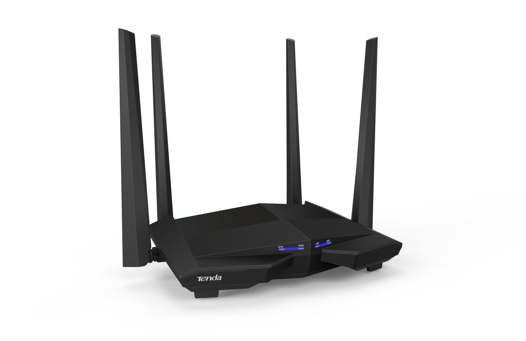 EAN 6932849427547 - Tenda AC10 router inalámbrico Gigabit Ethernet Doble banda (2,4 GHz / 5 GHz) Negro imagen 2