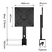 EAN 8054392619311 - Ewent EW1543 soporte para TV 139,7 cm (55") Negro imagen 7