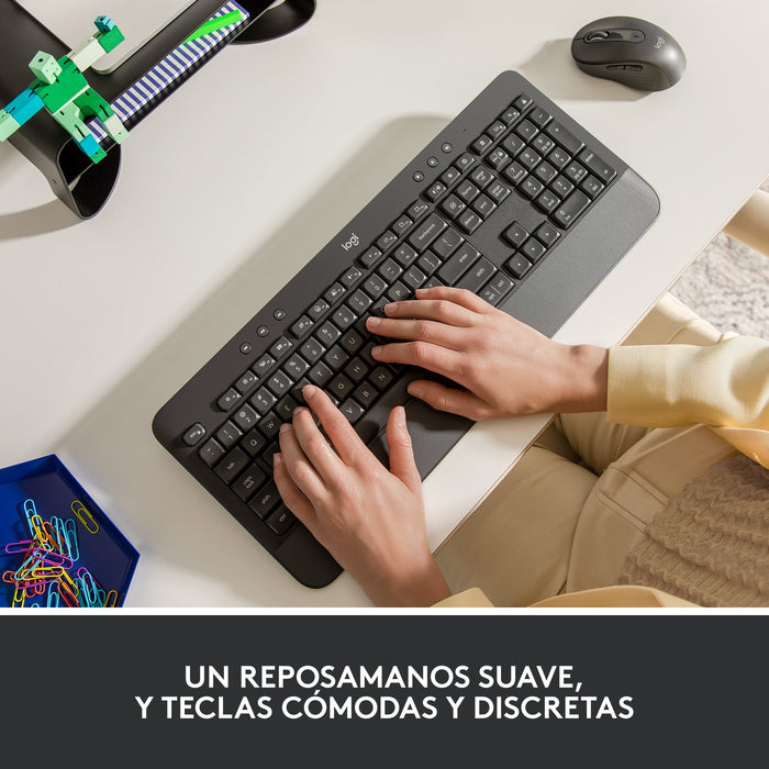 EAN 5099206105546 - Logitech 920-010917 teclado Oficina Bluetooth QWERTY Español Grafito imagen 8