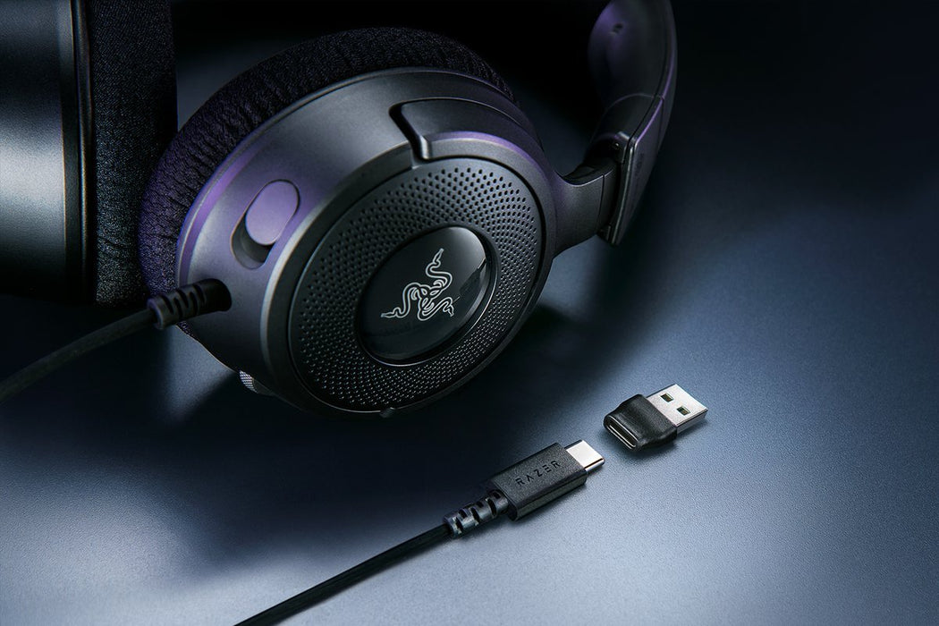 EAN 8887910060766 - Razer Kraken V4 X Auriculares Alámbrico Diadema Juego USB Type-C / USB Type-A Negro imagen 7