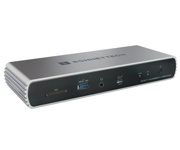Sonnet Echo 11 Thunderbolt 4 Hdmi Dock, Dockingstation Aluminium/Grau  Echo-Dk11h-T4