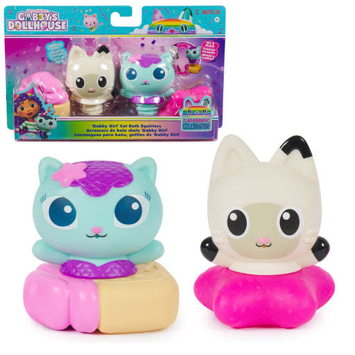 EAN 0681147011687 - Gabby's Dollhouse Gabby Cat Bath Squirters Juguete con chorro de baño Multicolor imagen 1