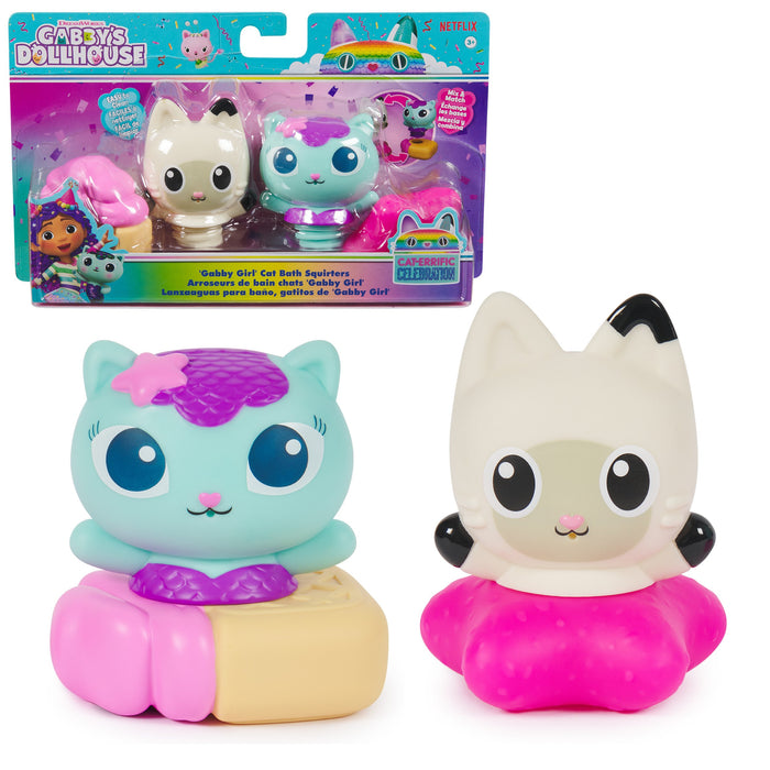 EAN 0681147011687 - Gabby's Dollhouse Gabby Cat Bath Squirters Juguete con chorro de baño Multicolor imagen 1