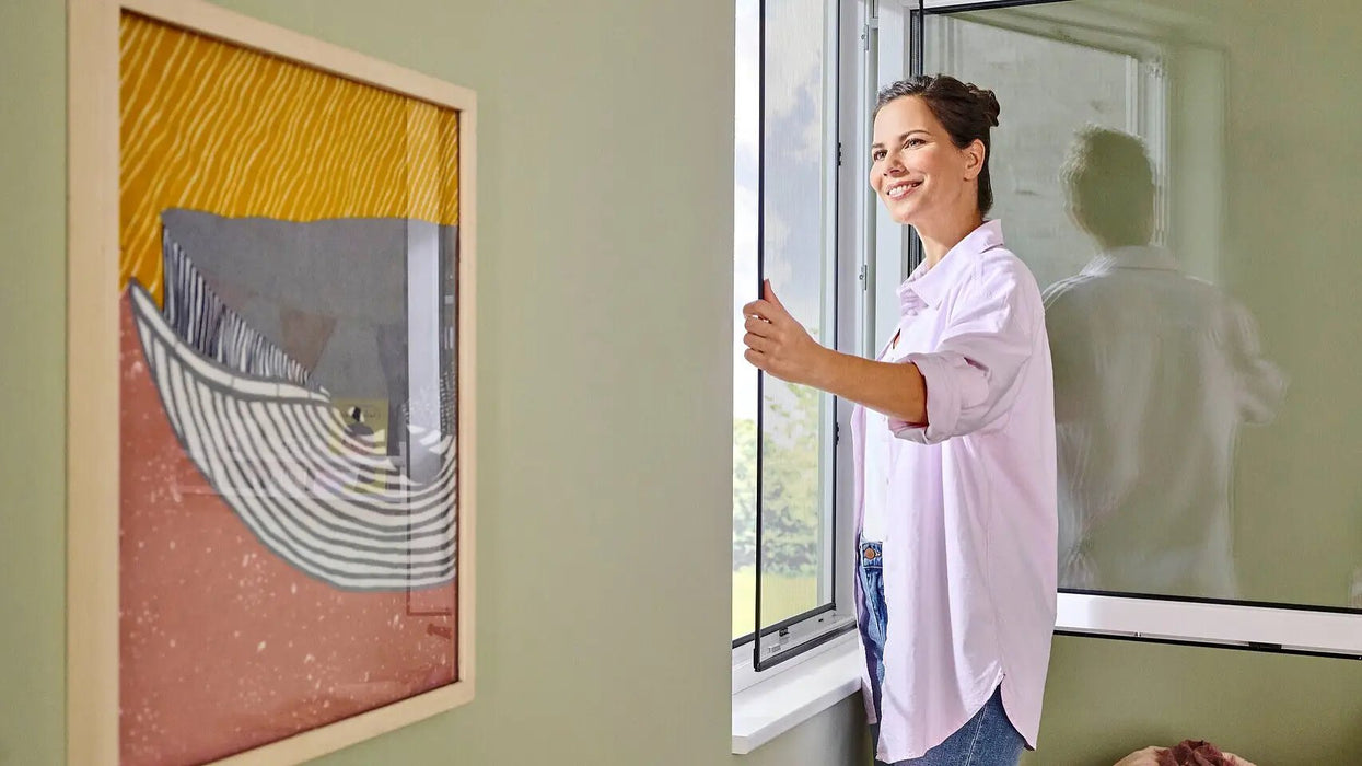 EAN 4063565258985 - TESA 55360-00001-00 red anti mosquitos Ventana Antracita imagen 4