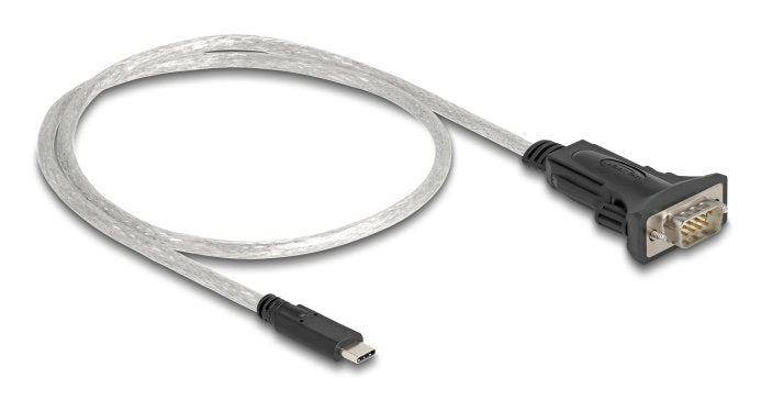 Delock Adapter Usb Type-C Zu 1 X Seriell Rs-422 485 Stecker Mit 6 Pin Terminalblock 5 V 0,5 M