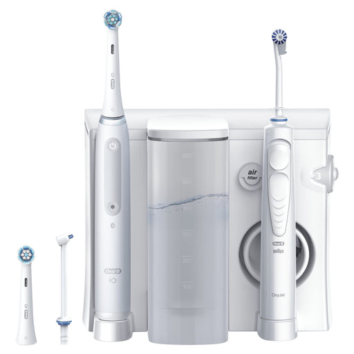EAN 8006540841068 - Oral-B iO4 & OxyJet Adulto Cepillo dental oscilante Blanco imagen 2