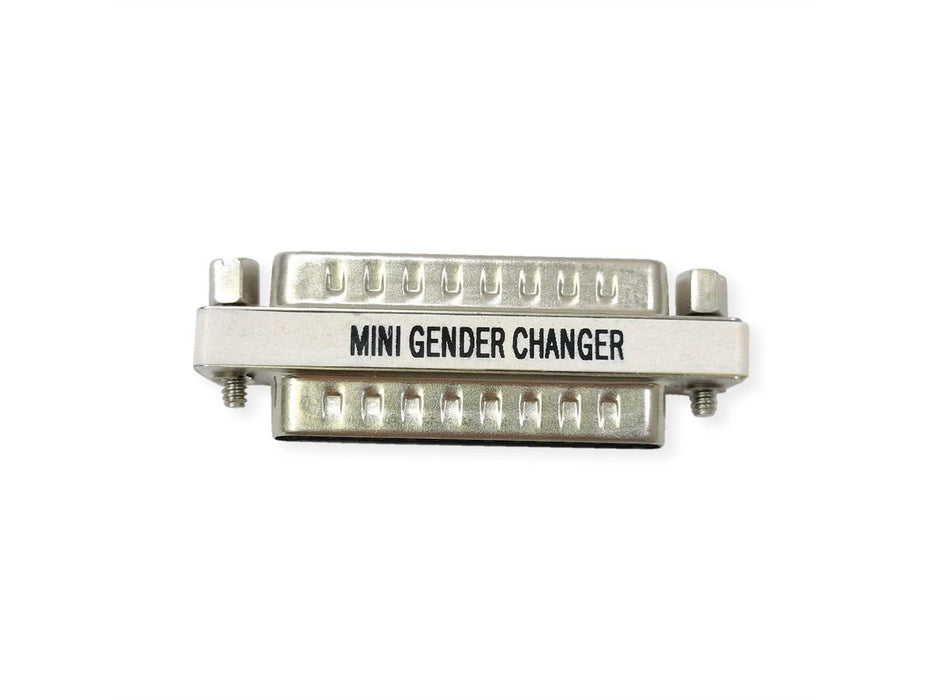 Value Mini Gender Changer, 25pol. Stecker-Stecker