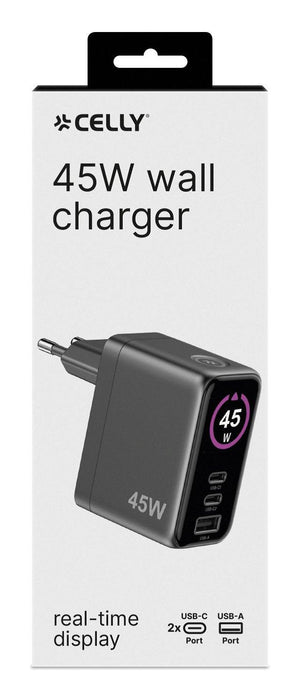 45w 2 Usb-C/ Usb-A Cargador Viaje