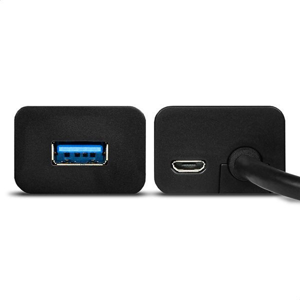 EAN 8595247903686 - Axagon HUE-S2C hub de interfaz USB 3.2 Gen 1 (3.1 Gen 1) Type-A 5000 Mbit/s Negro imagen 6