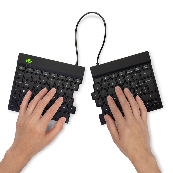 EAN 8719274492337 - R-Go Tools R-Go Split Break v2 teclado Universal USB + RF Wireless + Bluetooth QWERTY Italiano Negro imagen 8