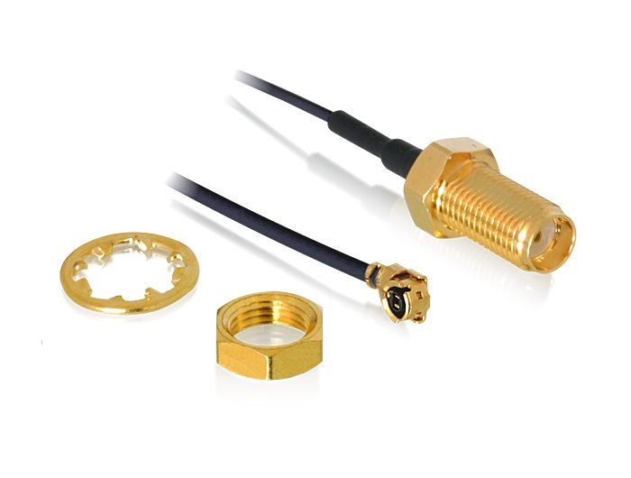 Delock Cable De Antena Sma Hembra Am Einbau > Mhf /U.Fl-Lp-088