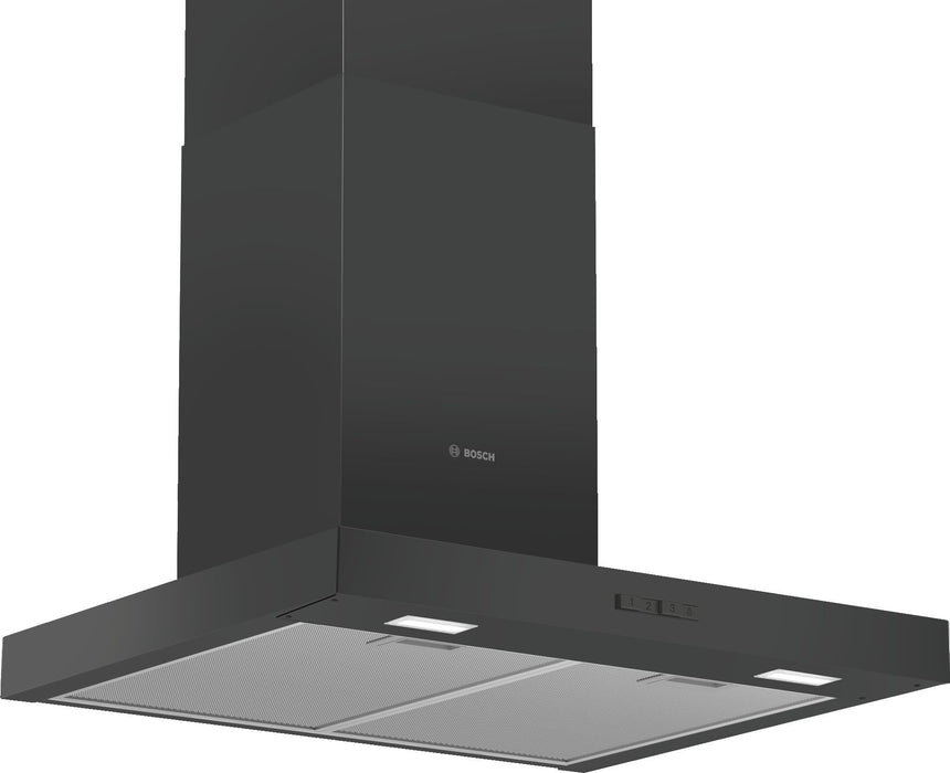 EAN 4242005355068 - Bosch Serie 2 DWB66BC60 campana De pared Negro 621 m³/h imagen 1