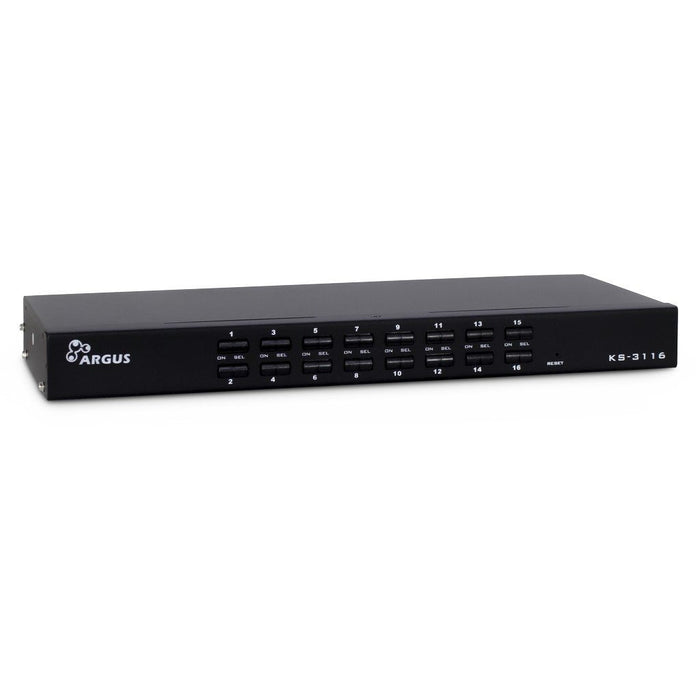 Inter-Tech Kvm Switch Ks-3116 Rj45, 16 Port