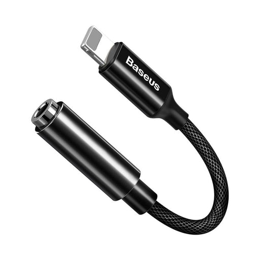 EAN 6953156214118 - Baseus CALL3-01 cable de teléfono móvil Negro 3,5mm Lightning imagen 2