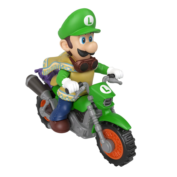 Blister Figuras Mario & Luigi Salto En El Desierto Super Mario Galaxy Hot Wheels