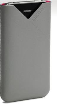 Löv Form Funda Para Teléfono Portable Gris