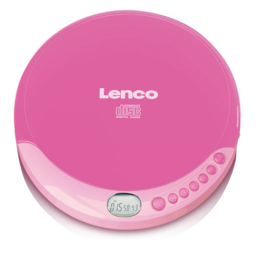 EAN 8711902043911 - Lenco CD-011 Rosa Reproductor de CD portátil imagen 1