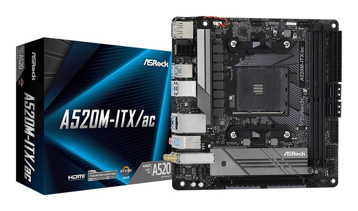 EAN 4710483932045 - Asrock A520M-ITX/ac Zócalo AM4 micro ATX imagen 1