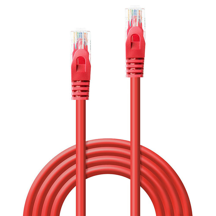 EAN 4002888481809 - Lindy 48180 cable de red Rojo 0,3 m Cat6 U/UTP (UTP) imagen 3