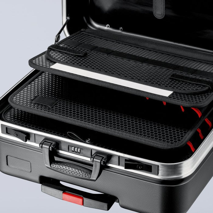 EAN 4003773057512 - Knipex BIG Basic Move Caja de herramientas Acrilonitrilo butadieno estireno (ABS), Aluminio Negro imagen 3