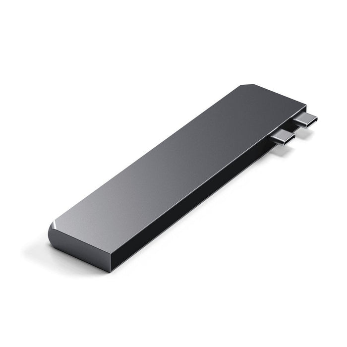 Satechi St-Hucphsm Base Para Portátil Y Replicador De Puertos Acoplamiento Usb 3.2 Gen 2 (3.1 Gen 2) Type-C Gris