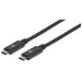 EAN 0766623355223 - Manhattan 355223 cable USB USB 3.2 Gen 2 (3.1 Gen 2) 1 m USB C Negro imagen 1