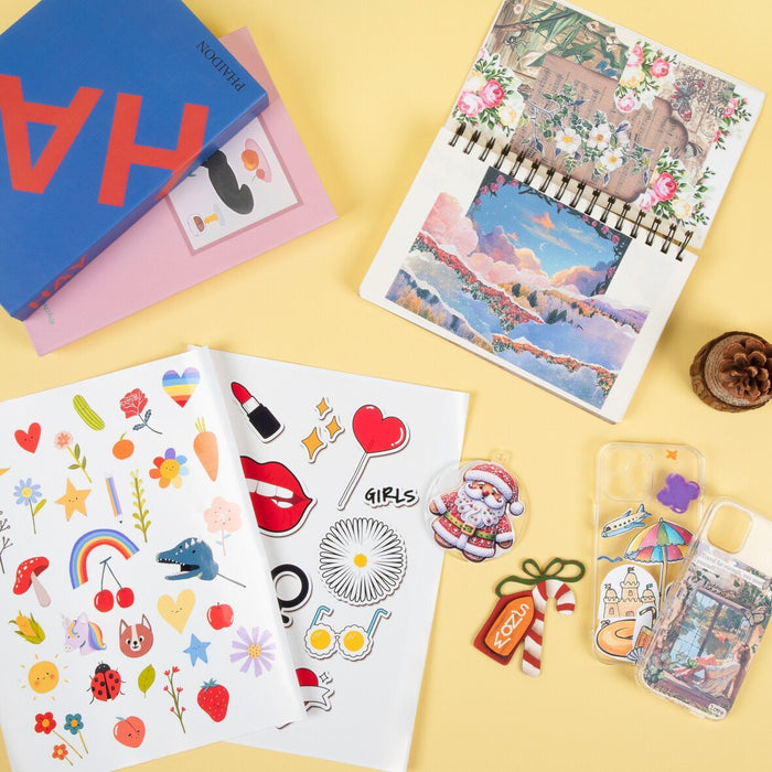 Loklik Bedruckbares Vinyl-Aufkleberpapier Matt A4 - 20er-Pack
