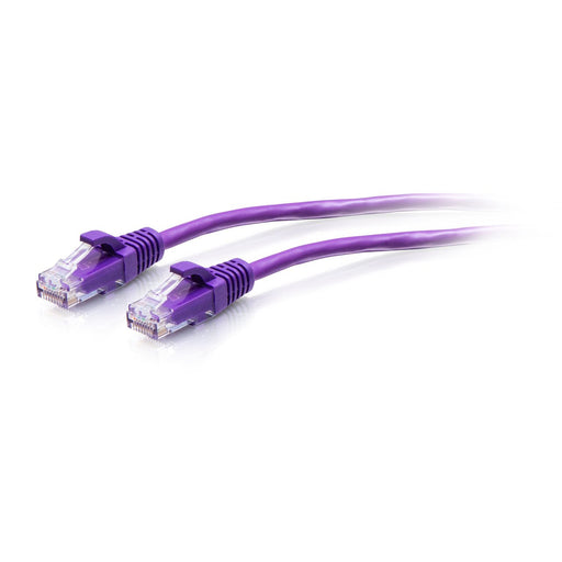 EAN 0757120301905 - C2G C2G30190 cable de red Púrpura 1,52 m U/UTP (UTP) Alrededor imagen 1