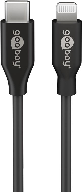 EAN 4040849394478 - Goobay 39447 cable de conector Lightning 2 m Negro imagen 1