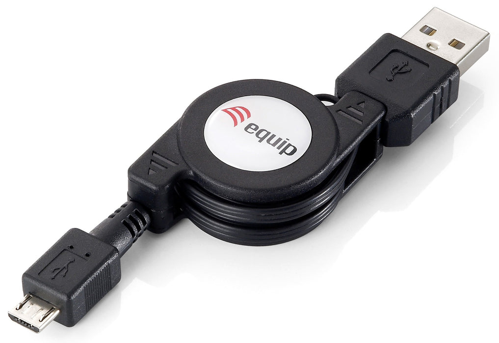 EAN 4015867173428 - Equip 128595 cable USB 1 m USB A Micro-USB B Negro imagen 1