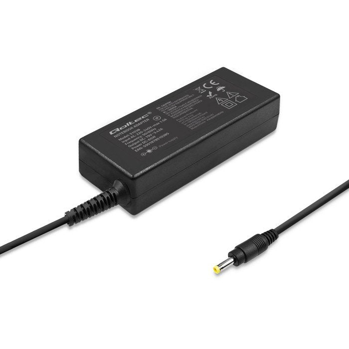 EAN 5901878510385 - Qoltec 51038 adaptador e inversor de corriente Interior 65 W Negro imagen 2