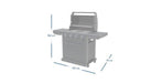 EAN 3138522119638 - Campingaz 4 Series Classic 4 Series Onyx S 37386 Parrilla Carro Gas Negro 15,9 W imagen 8