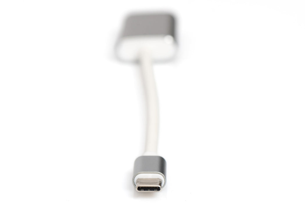 EAN 4016032385950 - Digitus DA-70836 adaptador de cable de vídeo 0,2 m USB Tipo C Plata imagen 5