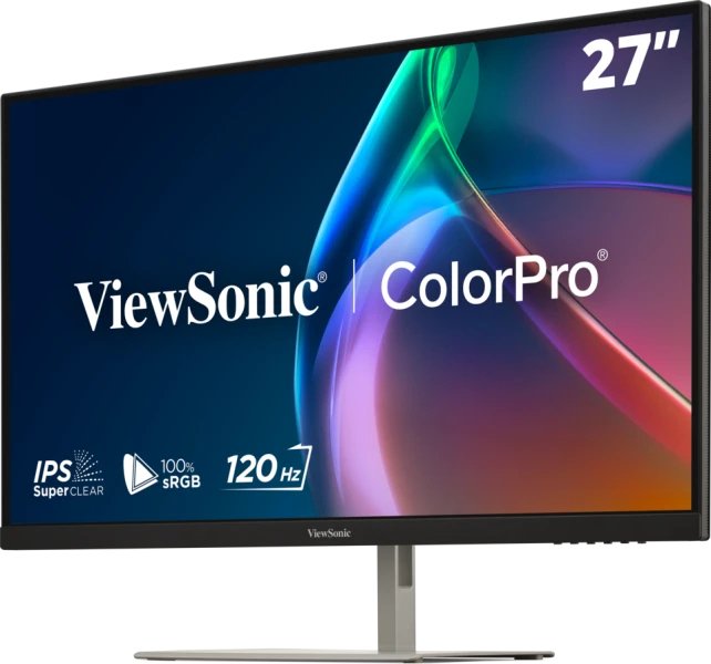 Monitor Pantone 27"  120hz 2k Qhd Validado 100  Srgb Y Calibrado De F Brica Con Usb-C De 90w. Blanco