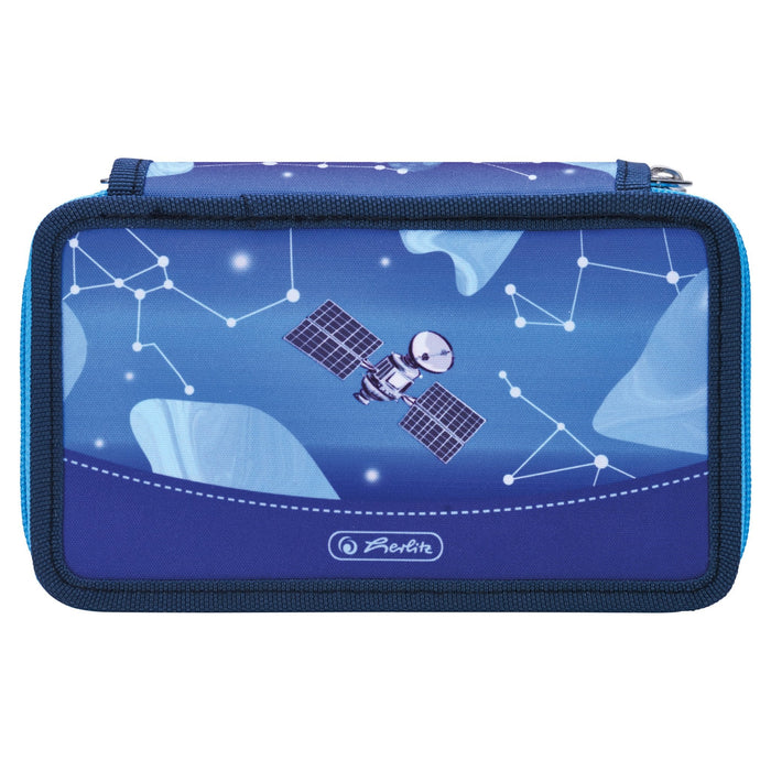 Herlitz Doppeletui 23 Piezas Cosmic Explorer