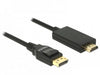 EAN 4043619853175 - DeLOCK 85317 adaptador de cable de vídeo 2 m DisplayPort HDMI Negro imagen 1