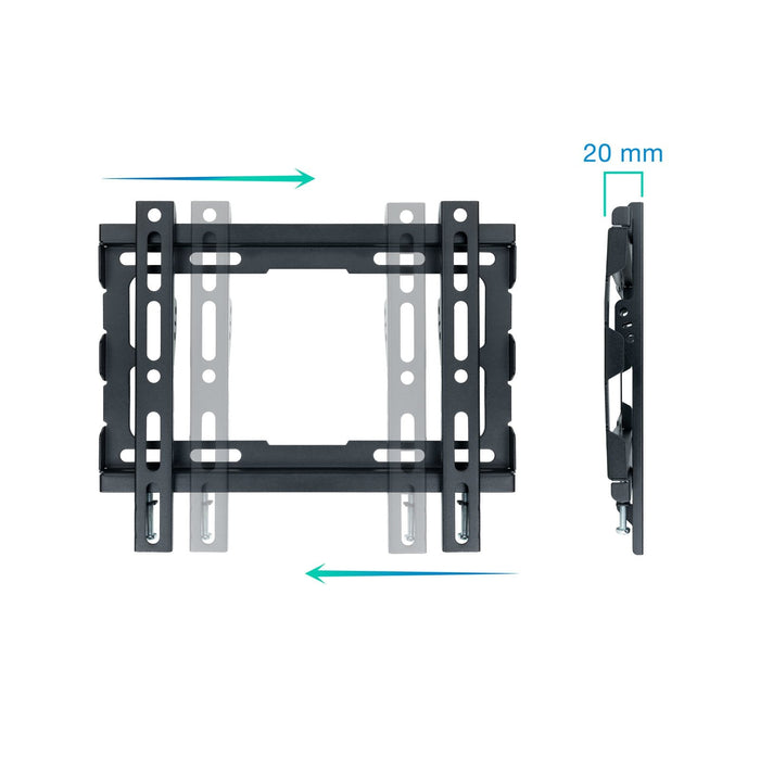 Tooq Soporte Fijo De Pared Para Tv De 23"-43" - Peso Max 45kg - Vesa 200x200mm