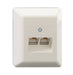 EAN 4043921039502 - Rutenbeck 13010131 toma de corriente RJ-45 Blanco imagen 1