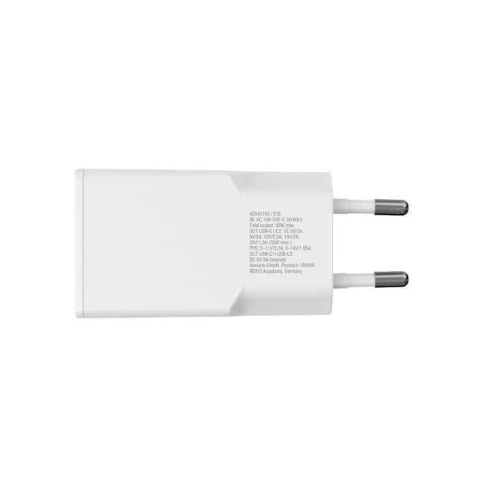 EAN 4252011913374 - 4smarts 541743 cargador de dispositivo móvil Universal Blanco Corriente alterna Carga rápida Interior imagen 5