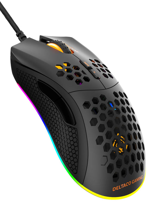 EAN 7333048047021 - Deltaco Gaming GAM-108 ratón Juego mano derecha USB tipo A Óptico 6400 DPI imagen 7