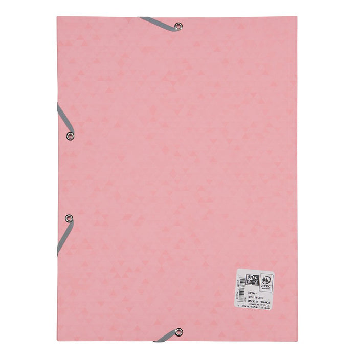 Oxford Eckspanner Top File Din A4 Pastell-Rosa - A4