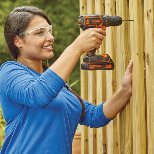 EAN 5035048645482 - Black & Decker BDCDC18K-QW taladro Sin llave Negro, Naranja imagen 2