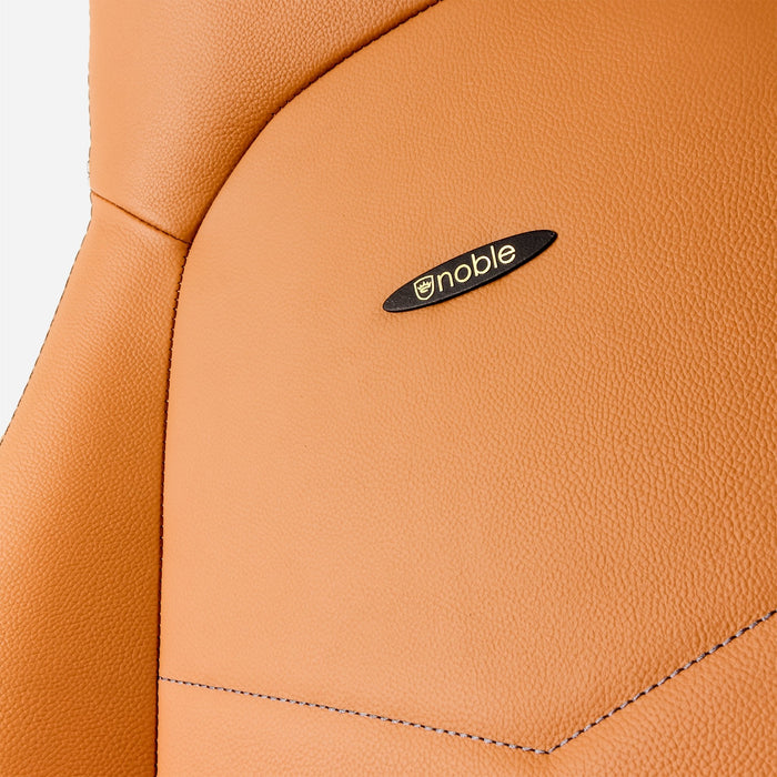Noblechairs Icon Echtleder Gaming Silla - Cognac Negro