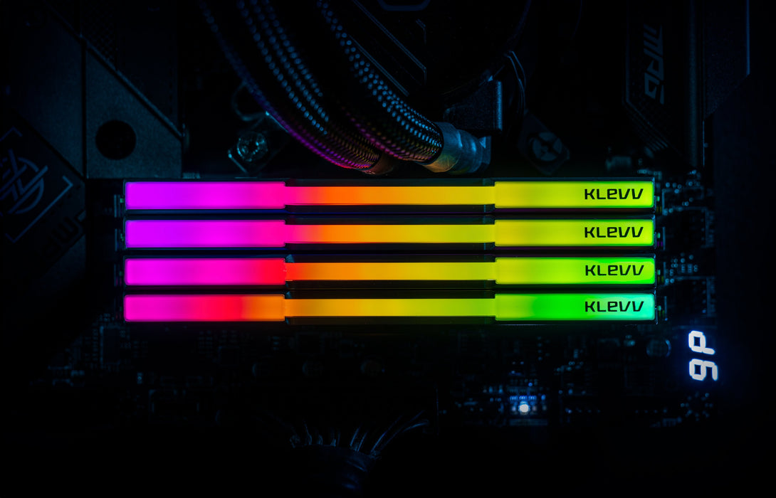 32gb Klevv Cras V Rgb (16gbx2) 6000 Cl28 Negro Expo