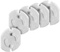 EAN 4040849513190 - Goobay 51319 tapa de seguridad para enchufe Corriente alterna Blanco 5 pieza(s) imagen 3