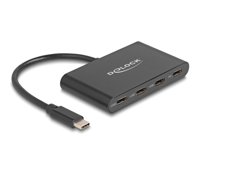 Delock Usb 3.2 Gen 1 Usb Tipo-C Hub Con 3 X Usb Tipo-C Hembra +