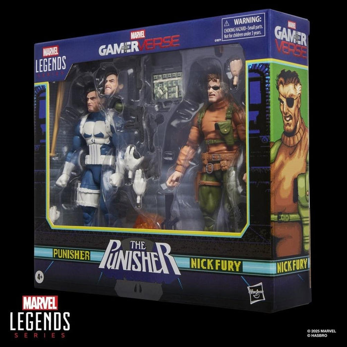 EAN 5010996328380 - Marvel Legends Series Gamerverse Punisher & Nick Fury imagen 10