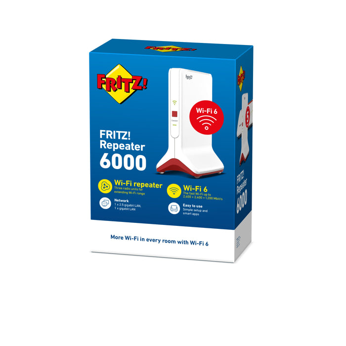 EAN 4023125029530 - Repeater FRITZ! 6000 6000 Mbit/s Blanco imagen 5