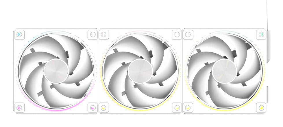Ventilador Pc  Zalman Zm-Df120 White Argb 1x Vent 120mm